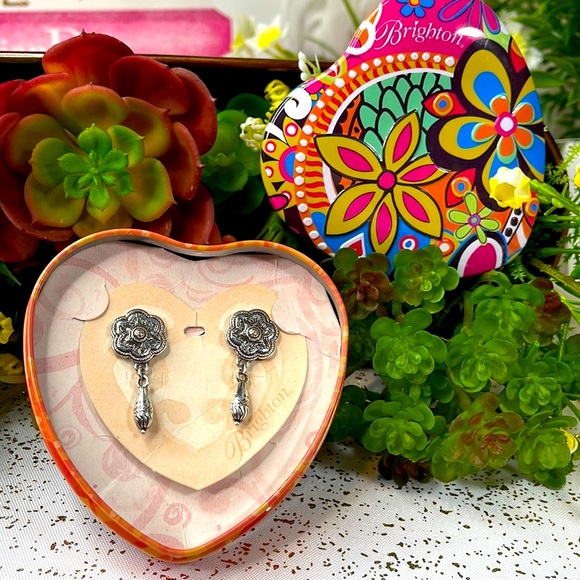 Brighton Jewelry - Brighton collectibles earrings Drop dangles brand new in tin